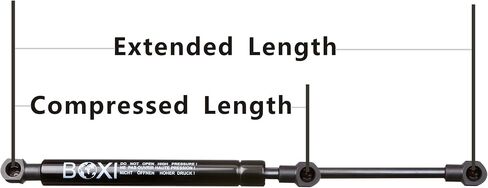 BOXI 2pcs Front Hood Lift Supports Struts Shocks Gas Shocks Springs for Chevy Camaro 1982-1992/ for Pontiac Firebird 1982-1992 Convertible/Coupe 2-Door with Fiberglass Or Plastic Hood | 4134 14045326 in Kuwait