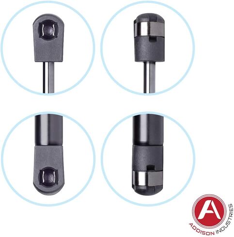 Addison Industries Heavy Duty 15 Inch (15"), 80 LBS (356 Newton) Force Each, Set of 2, Gas Strut Gas Spring Lift Support, Featuring Extra Wide 18 mm Tube / 8 mm Rod, Ideal for RV Motorhome in Saudi Arabia