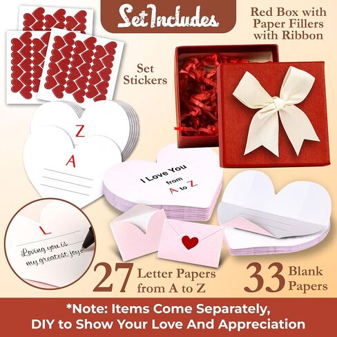 Long Distance Relationship Gifts For Him - I Love You Gifts For Him Her, Mini Love Notes Card For Couples, 6 Months Anniversary Boyfriend Gift, Romantic Gift For Boyfriend Long Distance in Saudi Arabia