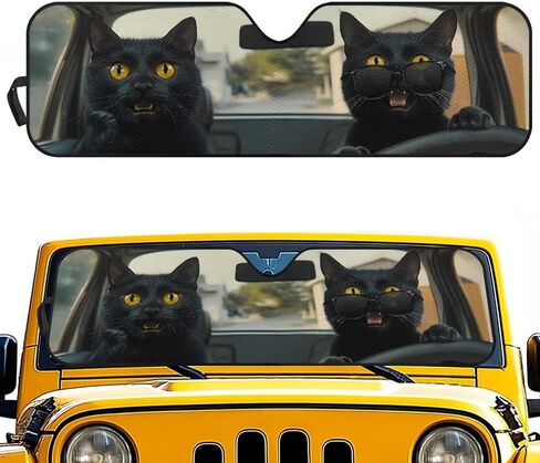 Pensura Windshield Sun Shown for 2007-2023 Wrangler Rubicon Sahara TJ JK Jku 2 & 4 block block uv rays sun sun ager. in Kuwait