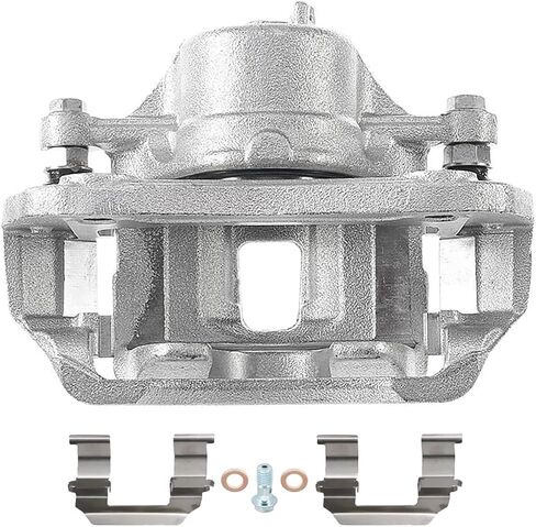 Detroit Axle-Front Riture Brake Caliper for 07-10 Hyundai Elantra Kia Magentis ، 06-10 Sonata Optima Disclist Brake Caliper with Bracket Assembly 2006 2007 2008 2010 2010 in Saudi Arabia
