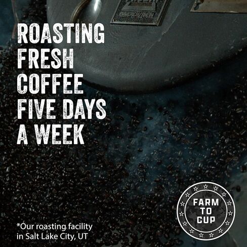 شركة قهوة بندقية سوداء ، قرون القهوة الفردية ، TictiSquatch ، قرون القهوة المشوية الداكنة ، 84 COUNT in Kuwait