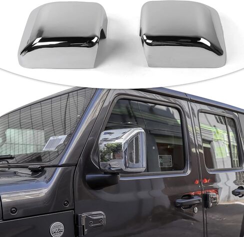 تغطي المرآة الجانبية تزيين القذيفة لقطعة 2018-2025 Jeep Wrangler JL JLU & Jeep Gladiator JT Trunk (Purple) in Saudi Arabia
