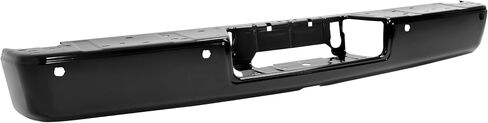 مجموعة الوفير الخلفية Kuafu متوافقة مع 2016-2020 Nissan Titan/Titan XD 85030EZ40A-PFM NI1103134 مع ثقوب المستشعر ولوحة الترخيص ضوء الكروم والأسود in Saudi Arabia