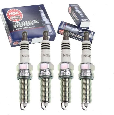 4 pc NGK Iridium IX Spark Plugs compatible with Kia Rio 1.6L L4 2012-2019 in Saudi Arabia