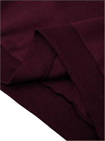 Soly Hux Men's Letter Graphy Sweatshirt Crewneck إسقاط الكتف طويل الأكمام الطويلة. in Saudi Arabia