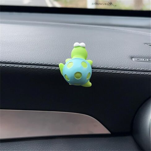 4 أجهزة كمبيوتر ميني راتنجات التماثيل السلحفاة ، ديكور لوحة القيادة اللطيفة للسيارات والزخارف المرآة الخلفية المضحكة ، ديكور المناظر الطبيعية الحديقة الخيالية ، هدية فريدة لعشاق الحيوانات الأليفة (السلاحف الخضراء) in Kuwait