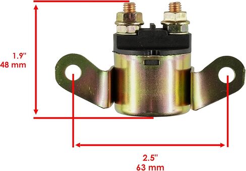 Caltric Starter and Relay Solenoid Compatible with Polaris RZR XP 1000 / RZR XP 4 1000 2014 2015 2016 in Saudi Arabia