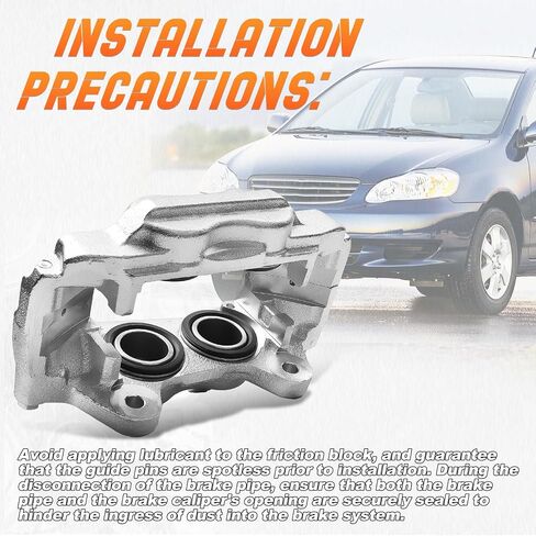 مجموعة فرامل الفرجار مع قوس ملائمة لتويوتا سيكويا 2001-2007 （الجبهة اليسرى） ؛ Toyota Tundra 2000-2006 （اليسار الأمامي） ؛ in Saudi Arabia
