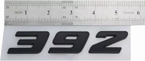 Pair Set 392 Front Right Door Side Badge Nameplates Emblem Self-Adhesive Decals Sticker (Matte Black) in Kuwait