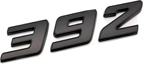 Pair Set 392 Front Right Door Side Badge Nameplates Emblem Self-Adhesive Decals Sticker (Matte Black) in Kuwait