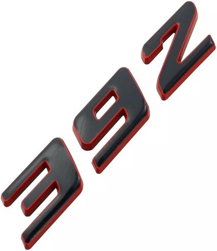 Pair Set 392 Front Right Door Side Badge Nameplates Emblem Self-Adhesive Decals Sticker (Matte Black) in Kuwait