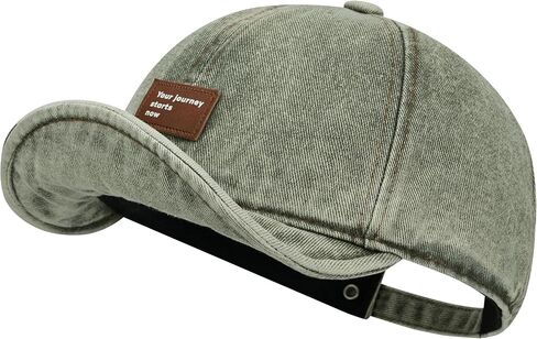 Clape Cotton Short Brim Hat للرجال نساء ، حماية للأشعة فوق البنفسجية قابلة للطي قابلة للطي ناعمة للبيسبول قبعة في الهواء الطلق في الهواء الطلق قبعة في الهواء الطلق in Kuwait