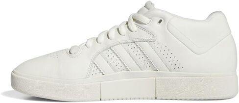 Adidas Mens Tyshawn Lace Up Sneakers Shoes - White - Size 11.5 M in Saudi Arabia