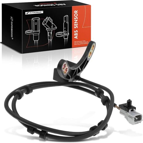 A-premium ABS SPEED SESSOR متوافق مع نماذج DODGE-RAM 1500/RAM 250 1996-1999 ، RAM 3500 1997-1999 ، RWD-جانب الركاب الأيمن الأمامي ، استبدل# 56028152AB in Saudi Arabia