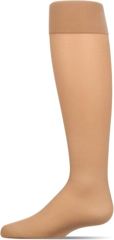 Memoi Women's Silky Sheer 30 Denier Knee High Sock in Kuwait