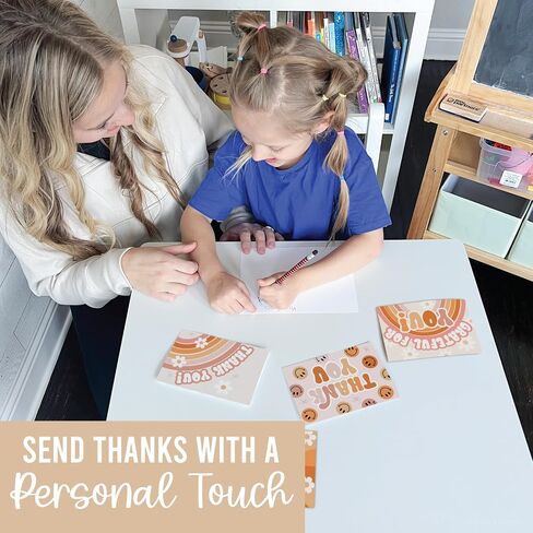 54 Rustic Bulk Thank You Cards And Envelopes - Wedding Thank You Cards With Envelopes Bulk, Baby Shower Thank You Cards, Teacher Thank You Card Bulk, Graduation Thank You Notes With Envelopes Set in Saudi Arabia