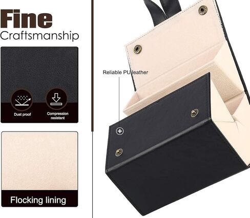 5-Slot Travel Sunglasses Organizer, Foldable Eyeglasses Case, Portable Eyewear Storage for Men & Women in Saudi Arabia