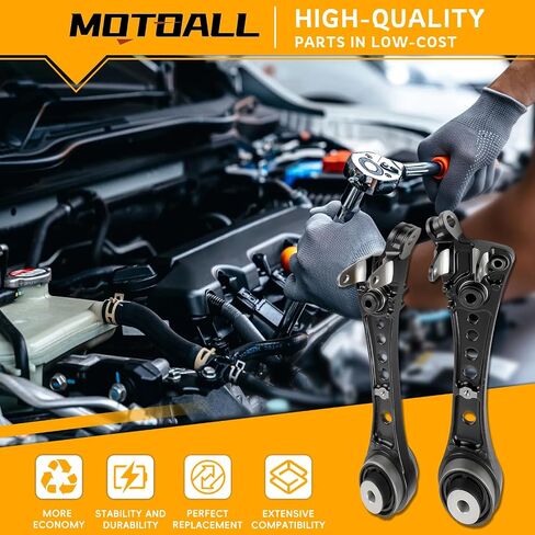 Motoall زوج من ذراع التحكم السفلي الأمامي اليسار واليمين ل jaguar xj xjr xjl استبدال# c2d1537 C2D1536 C2D35201 C2D35200 in Saudi Arabia