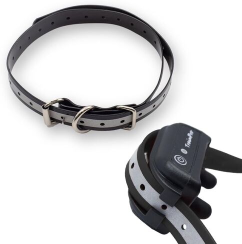 TrainPro 27 ½" X ¾" Replacement Dog Collar Strap Band w/Double Buckle Loop - All Brands Pet Training Bark, Shock, e-Collars and Fences. Wide Variety of Bold Standard Colors and Reflective Choices. in Saudi Arabia