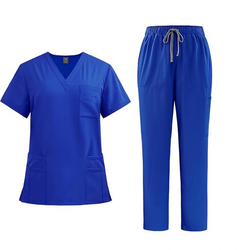 للجنسين Scrubs Medical amiform ، v-teac مع جيوب متعددة ، للأطباء والممرضات وصالونات التجميل in Kuwait