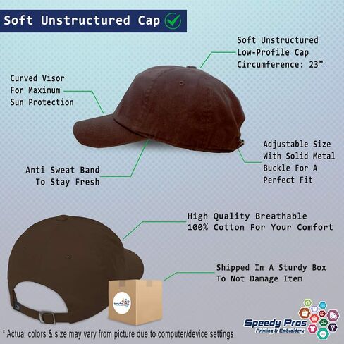 Speedy Pros Soft Baseball Cap Roller Skate Embroidery Roller Skating Roller Skate Twill Cotton Dad Hats for Men & Women in Saudi Arabia
