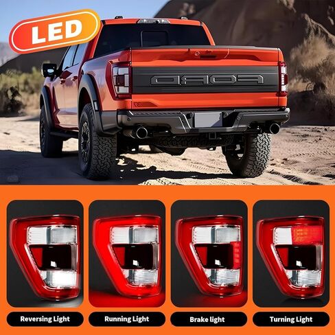 Tail Light Assembly w/Blind Spot Left Side Compatible with 150 (F Series) King Ranch Lariat Limited Platinum 2021 2022 2023 Driver ML3Z-13405-D (Module NOT Included) in Saudi Arabia