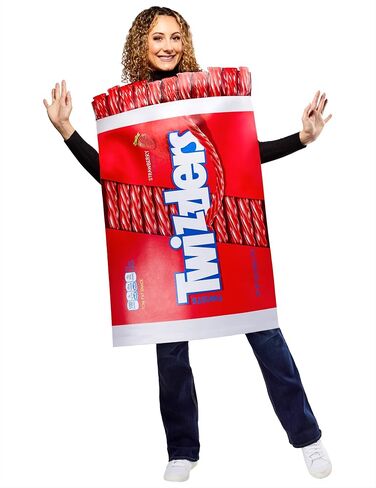 Rubies Hershey's: Twizzlers Costume للبالغين ، جنسين مقاس واحد in Saudi Arabia