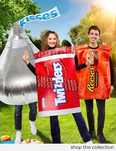Rubies Hershey's: Twizzlers Costume للبالغين ، جنسين مقاس واحد in Saudi Arabia