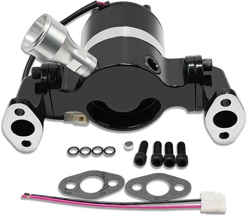 Chrome Finish Aluminum Electric Water Pump fits Chevy Small Block 283 305 327 350 400 in Kuwait