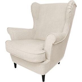 Armchair Cover ONLY! for IKEA Strandmon Wing Chair, Couch Cover for Living Room, Chair Sofa Slipcover (S-14) in Saudi Arabia