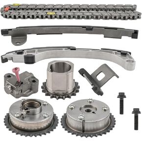 PHILTOP Timing Chain Kit, Direct Fit Replacement for Toyota Camry 2010-2014 2.5L, Highlander 2009-2014 2.7L, RAV4 2009-2011 2.5L, OEM Quality with VVT Sprocket, Tensioner & Guide Rail in Saudi Arabia