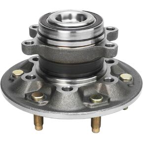 Detroit Axle - 2WD Front Wheel Bearing Hub لـ 09-12 Chevy Colorado GMC Canyon ، Wheel Bearing and Hub Assembly 2008 2010 2011 2012 استبدال in Kuwait