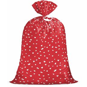 WRAPAHOLIC 56" Large Plastic Gift Bag - Easter Rabbit and Easter Egg Design for Easter, Birthday, Holiday, Party, Celebration - 56" H x 36" W in Kuwait