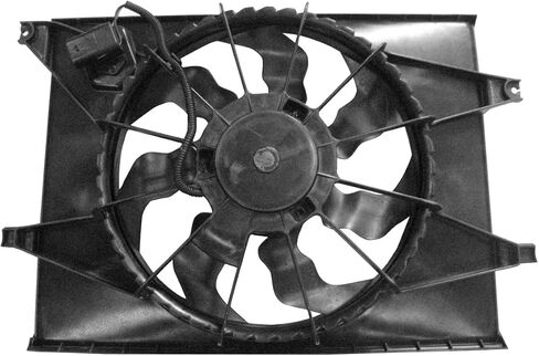 TYC 622250 Replacement Cooling Fan Assembly for Kia Soul in Saudi Arabia
