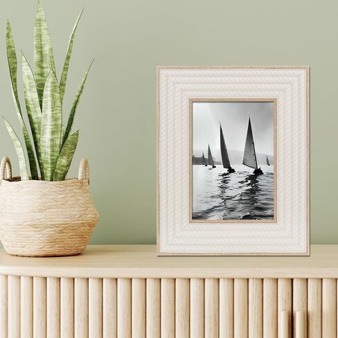 5x7 Breem Frame -Navy with White Rope in Saudi Arabia