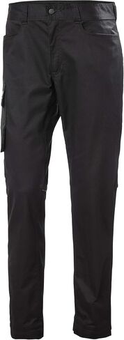 Helly-Hansen Workwear Manchester Service Work Pants للرجال مع امتداد ميكانيكي ثنائي الاتجاه وربط جيب الفخذ الإغلاق in Saudi Arabia