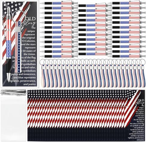 60 Pcs Veterans Day Souvenirs Gifts Bulk 20 American Flag Ballpoint Pens 20 Silicone Keychains and 20 USA Patriotic Bookmarks Patriot Day Gift for Veterans Citizen Family Church Party Favors in Saudi Arabia