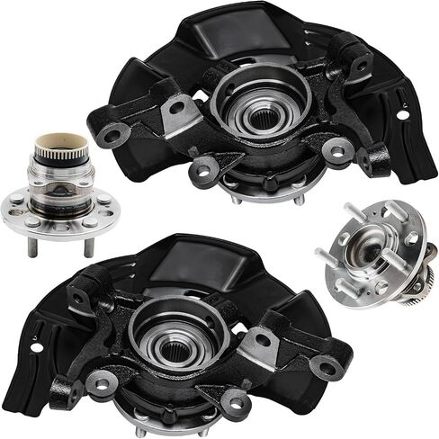 Detroit Axle - FWD Front Defrening Hub Wheel Hub واستبدال المحامل للفترة 2011-2013 Hyundai Sonata 2.0L in Saudi Arabia