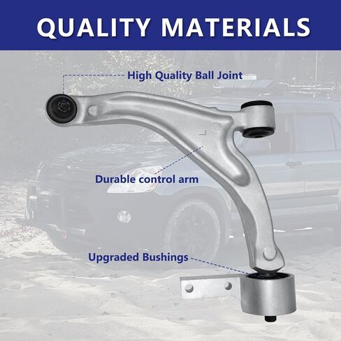 Control Arm, Replacement For Front Lower Control Arm With Ball Joint Sway Bar Suspension Kit Compatible With 2009-2015 Honda Pilot - 2 Pcs in Saudi Arabia