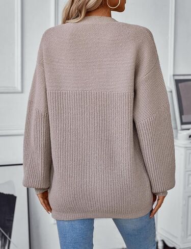 سترات Kinghua Cardigan للنساء خريف الشتاء غير الرسمي اللطيف السترات الأمامية المفتوحة طويلة الأكمام الطويلة in Kuwait