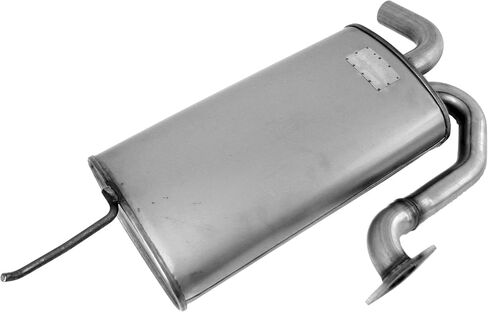 Walker Quiet-Flow SS 53709 Direct Fit Exhaust Muffler Assembly 2" Inlet (OD) 2" Outlet (OD) for Hyundai Sonata in Saudi Arabia