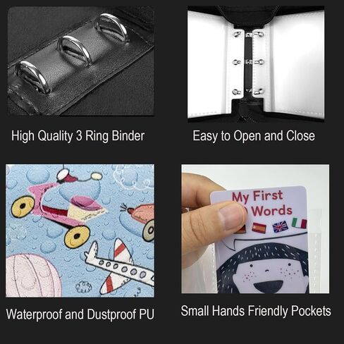 Thisness Card Holder for Yoto Cards 50 Cards Capacity Mini Card Case Organizer with Zipper Boys Card Storage Binder for Yoto Player and Yoto Mini Cards, Dark Blue in Saudi Arabia
