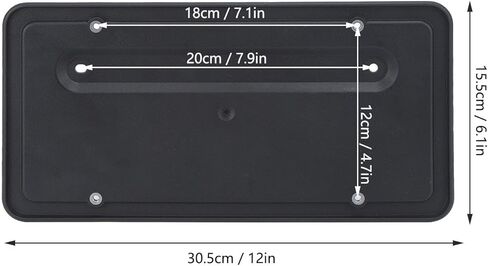 109684400B Rear License Plate for, License Plate Holder Mounting Bracket, License Plate Replacement for 2020 to 2023 in Saudi Arabia