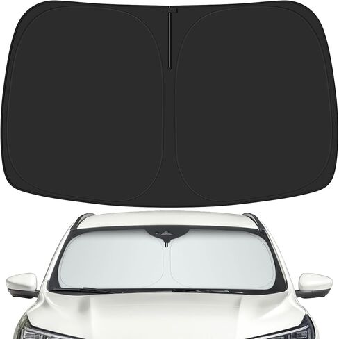 Car Windshield Sun Shade for Ford 2013-2019 Escape Assectories (OEM Design) عزل عزل عزل قابلة للطي Sunshade للحماية النهائية in Kuwait