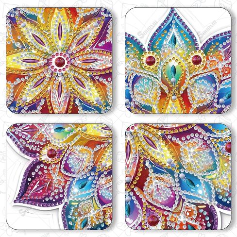 SOURMO Hanging Diamond Art Painting Ornament Peacock, DIY Double Sided Acrylic Diamonds Painting Pendant Kit for Adults in Saudi Arabia