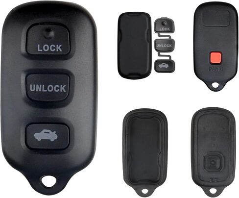 FT funtor لاستبدال مفتاح Toyota عن بعد FOB ، متوافق مع 1999-2008 Toyota Camry Corolla Solara Sienna Matrix pontiac vibe استبدال السيارة بدون مفتاح (A-1 PCS) in Kuwait