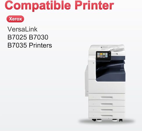 C7030 C7020 C7025 خرطوشة الحبر متوافقة مع Xerox Versalink C7020 C7025 C7030 Color Printers (4 Pack) مجموعة الحبر عالية السعة (106R03741 106R03742 106R03743 106R03744) in Saudi Arabia