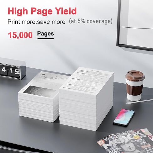 C7030 C7020 C7025 خرطوشة الحبر متوافقة مع Xerox Versalink C7020 C7025 C7030 Color Printers (4 Pack) مجموعة الحبر عالية السعة (106R03741 106R03742 106R03743 106R03744) in Saudi Arabia