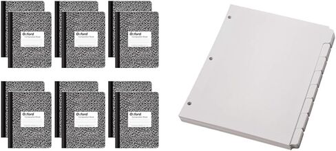 دفاتر تكوين أوكسفورد ، اللوازم المدرسية ، أجهزة الكمبيوتر المحمولة للمدرسة ، الورقة التي تحكمها الكلية ، 9-3/4 × 7-1/2 بوصة ، كتاب شركات المدرسة ، أغطية الرخام الأسود ، 100 ورقة ، 12 لكل عبوة (63796) in Kuwait